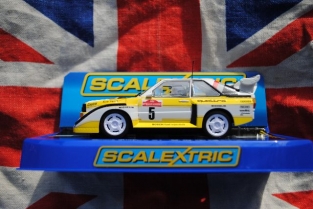 ScaleXtric C3410  Audi Sport Quattro S1 1985 Rally San Remo - W.Rohrl No.5